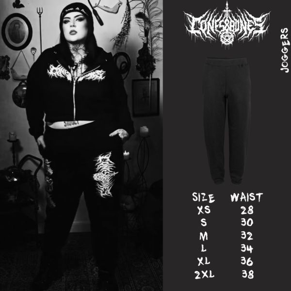 "Hells Grasp" Women's Heavyweight Tracksuit - Image 2